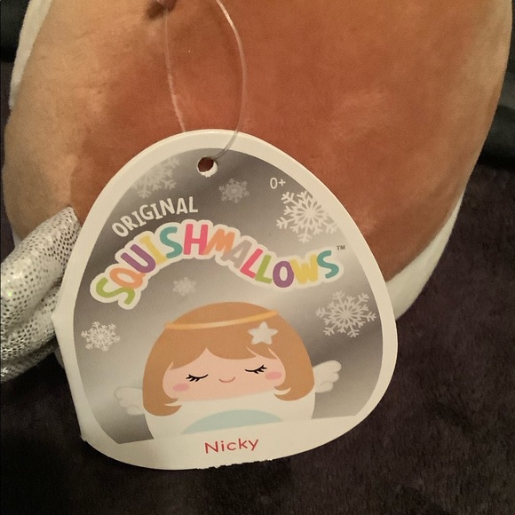 Squishmallow 5" Nicky Holiday Angel Plush Cracker Barrel Exclusive NWT HTF RTF - Picture 2 of 6